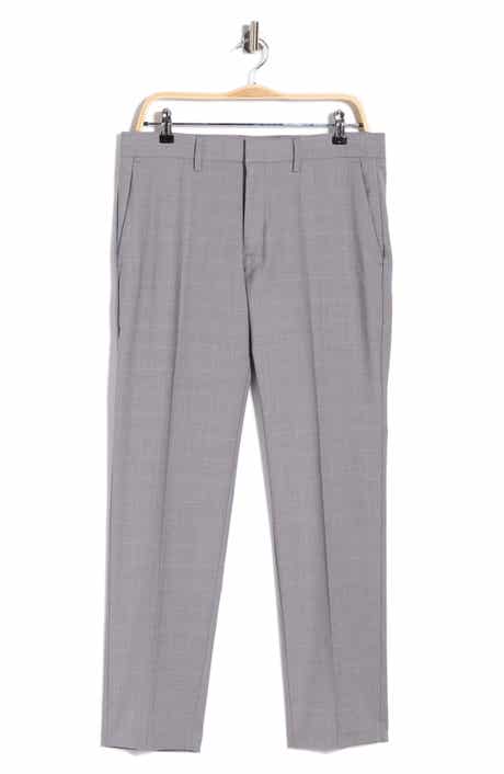 Kenneth Cole Reaction Plaid Plain Weave Pants