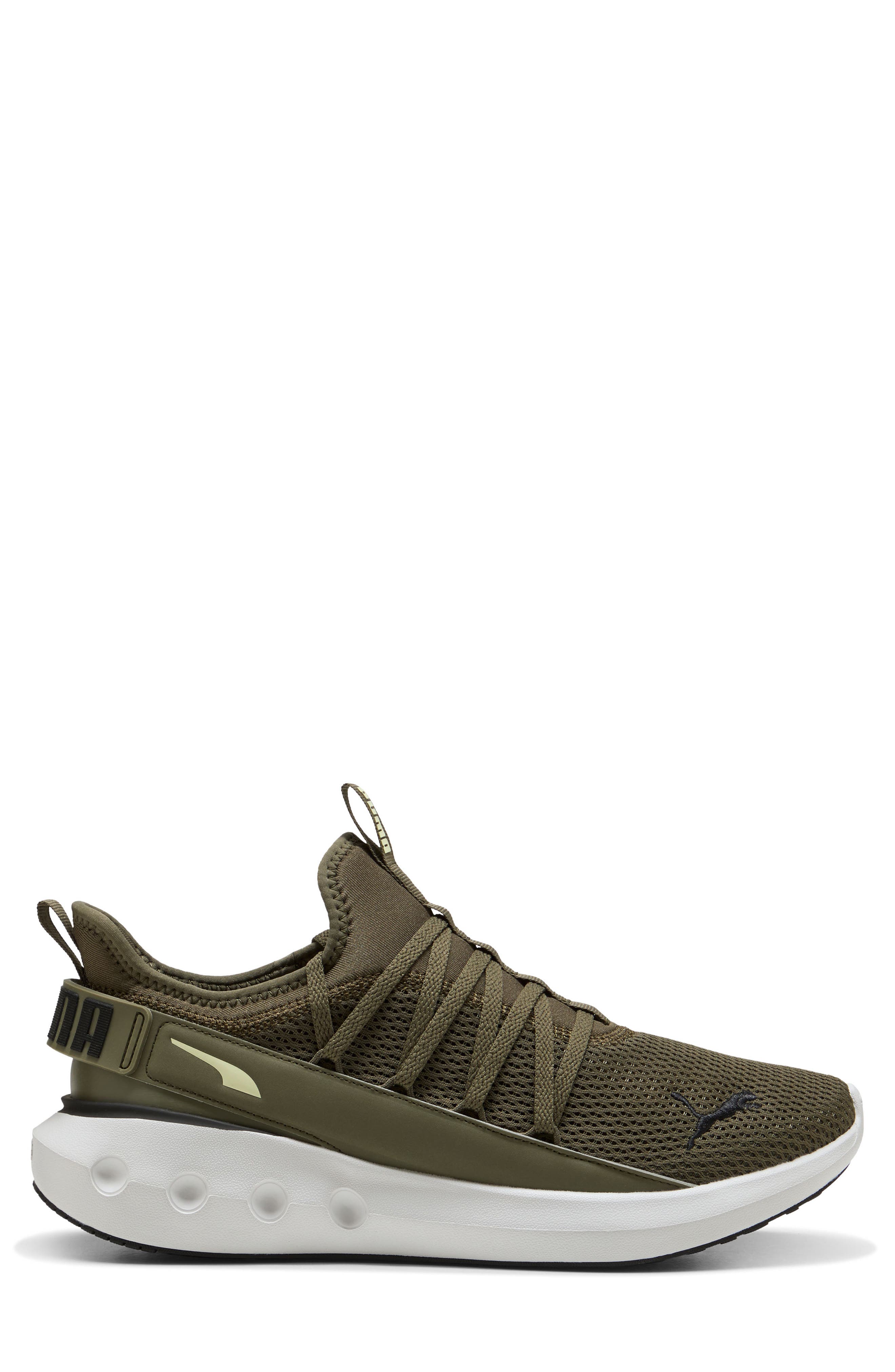 PUMA Softride Carson Fresh Running Shoe, Alternate, color, Loden Green/ Feather Gray