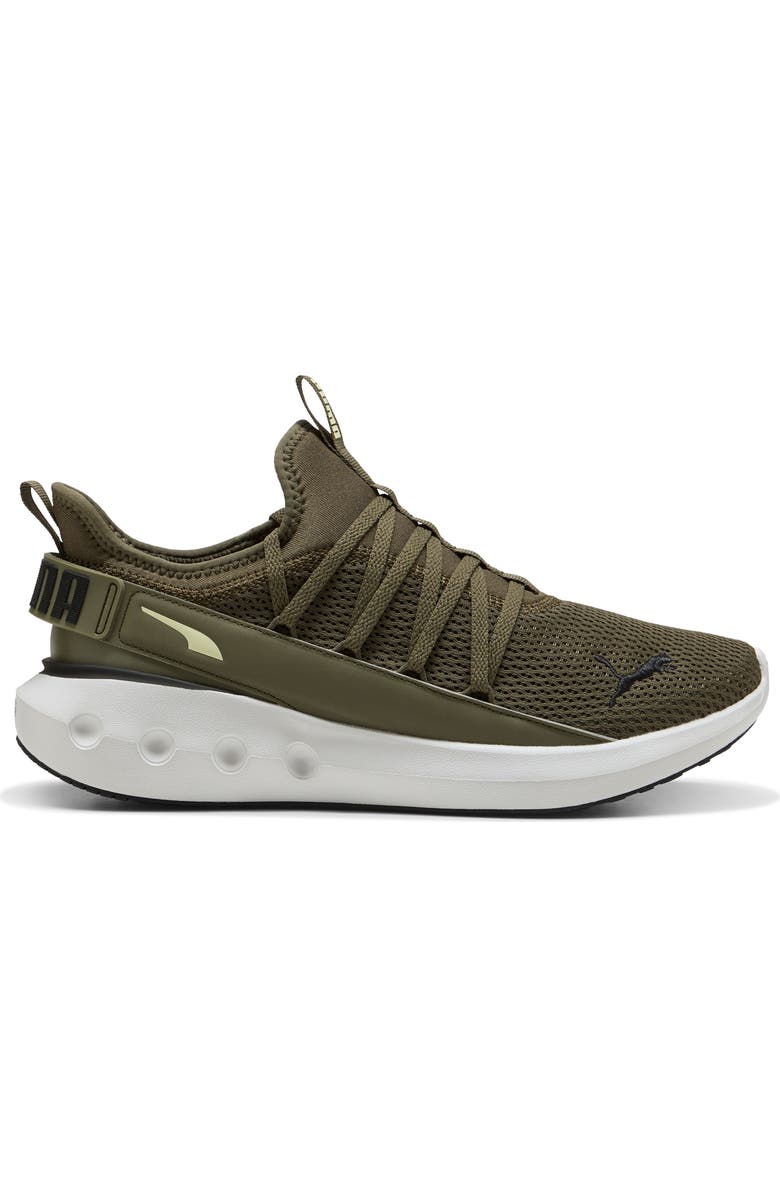 PUMA Softride Carson Fresh Running Shoe, Alternate, color, Loden Green/ Feather Gray