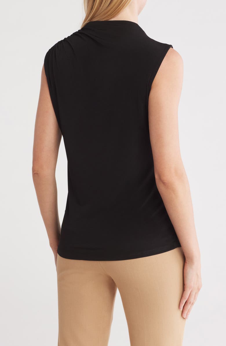 T Tahari Sleeveless Mock Neck Top, Alternate, color,