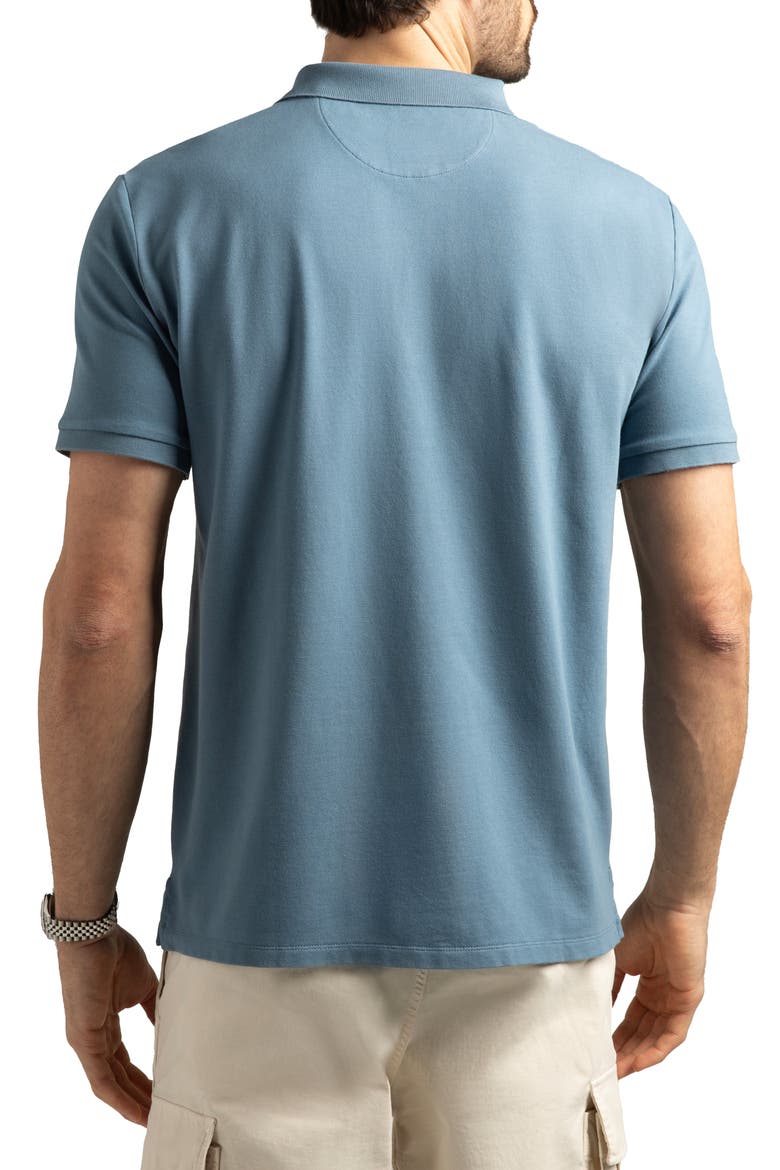 Matterhorn Supima® Cotton Blend Polo, Alternate, color, BLUE WHALE