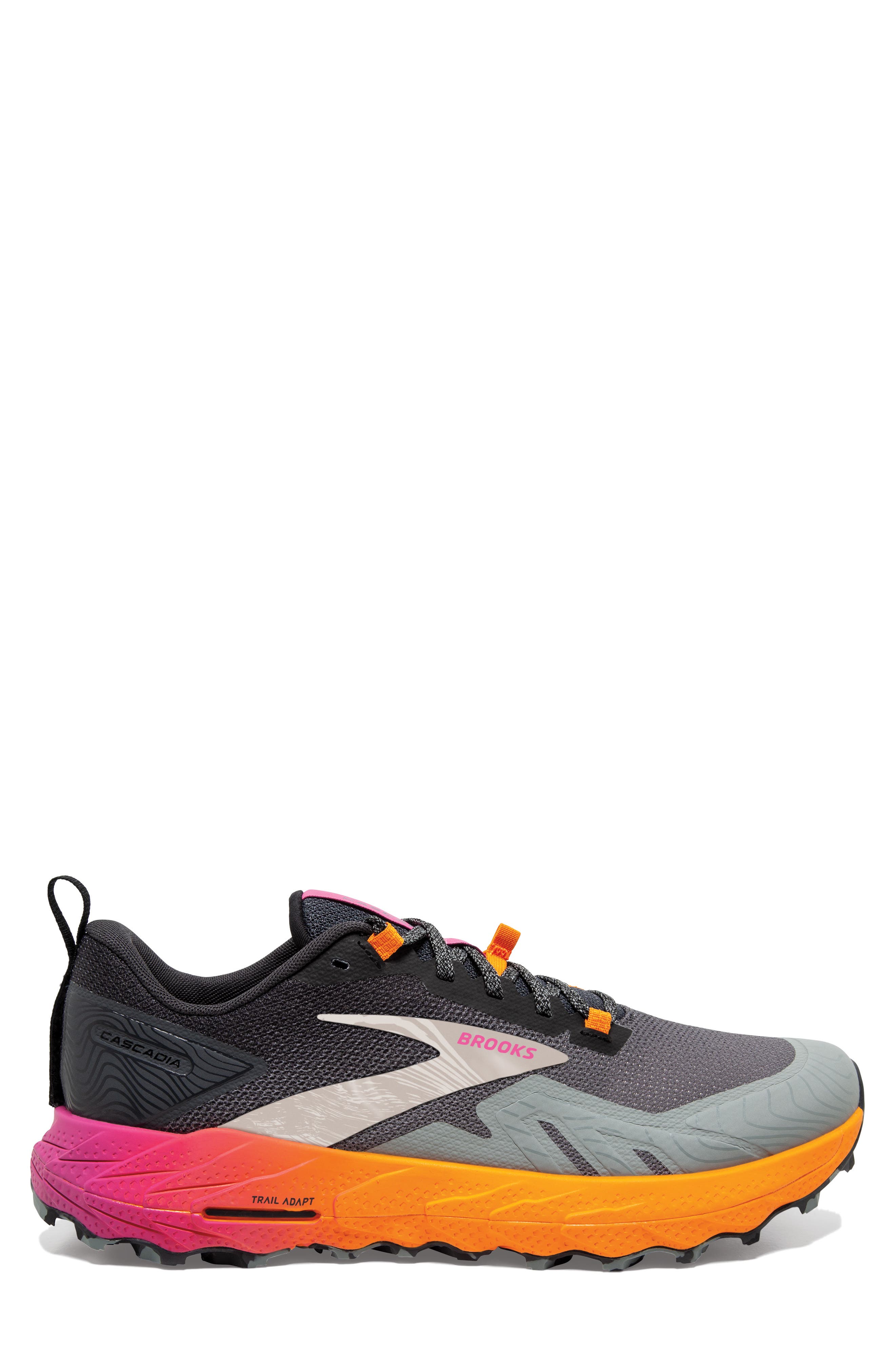 Cascadia 17 Trail Running Shoe, Alternate, color, PRIMER/ EBONY/ ORIOLE