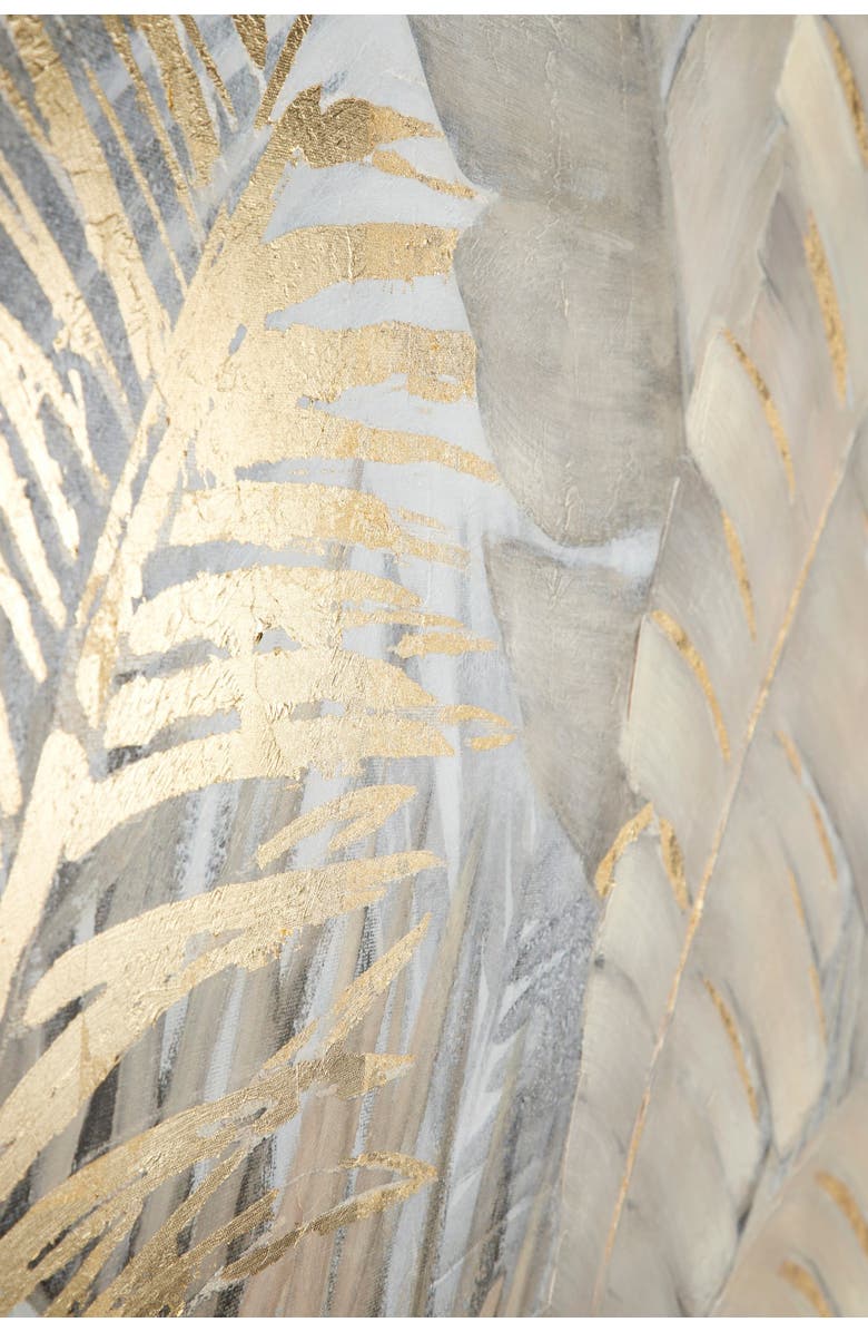 COSMO BY COSMOPOLITAN Large Square Palm Leaves & Ferns Acrylic Framed Painting, Alternate, color, 