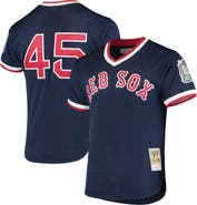 Mitchell & Ness Men's Mitchell & Ness Pedro Martinez Navy Boston Red Sox 1999 Cooperstown Collection Mesh Batting Practice Jersey