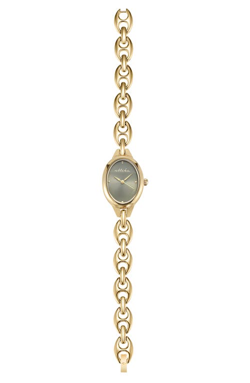 Ettika Oval Mariner Chain Watch In Gold