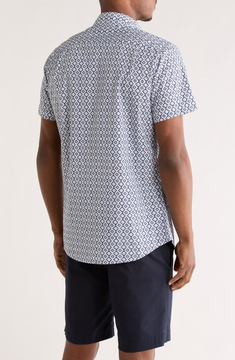 Rodd & Gunn Hodderville Sports Fit Button-Up Shirt, Alternate, color, Ocean