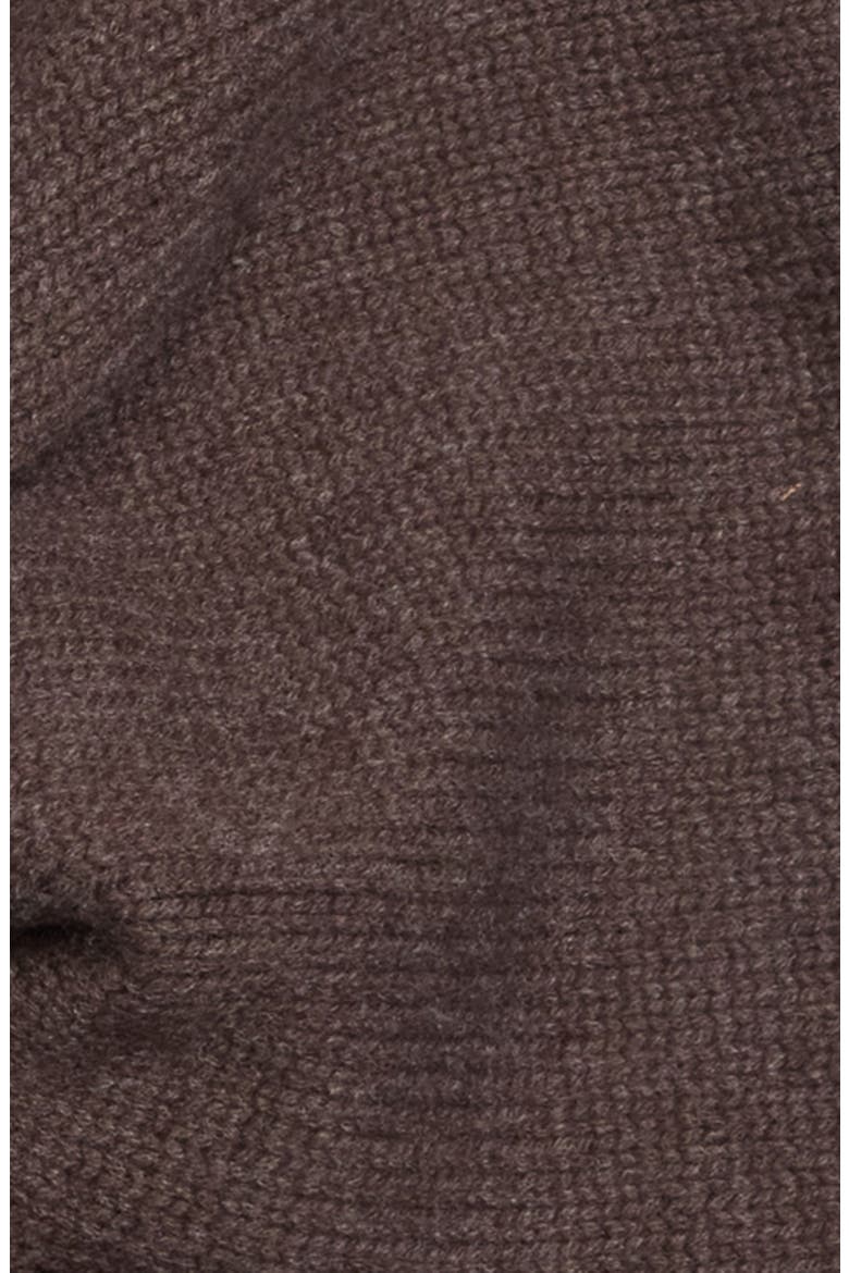 Queen's Guard Hooded Merino Wool & Cashmere Scarf, Alternate, color, MAROON BORSALINO