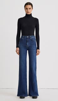 Smythe Swan Stretch High Rise Bootcut Jean