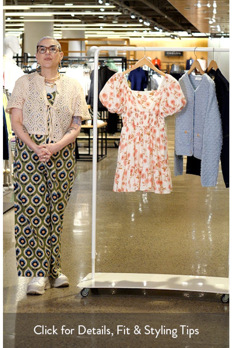 Tiered Puff Sleeve Dress video