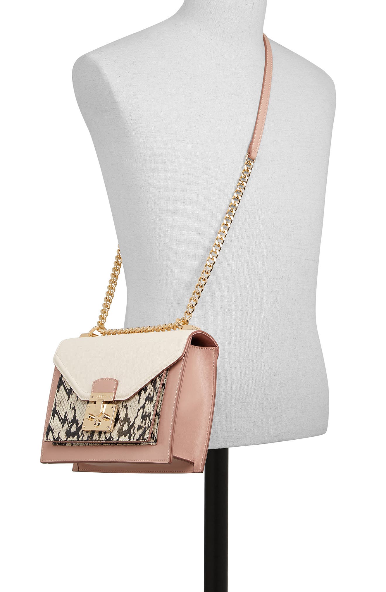 ALDO Yukiya Faux Leather Crossbody Bag, Alternate, color, 