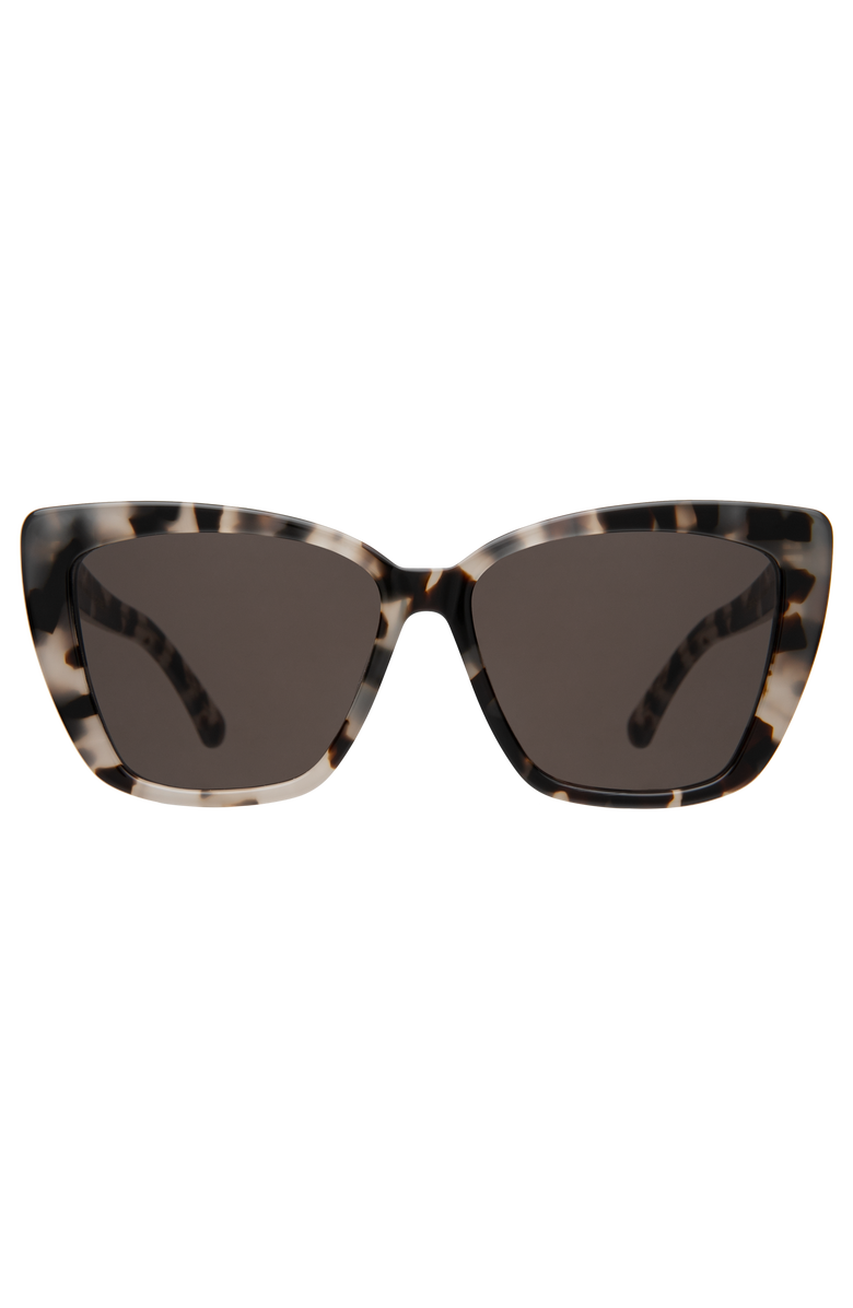 Illesteva Barcelona Sunglasses, Main, color, White Tortoise