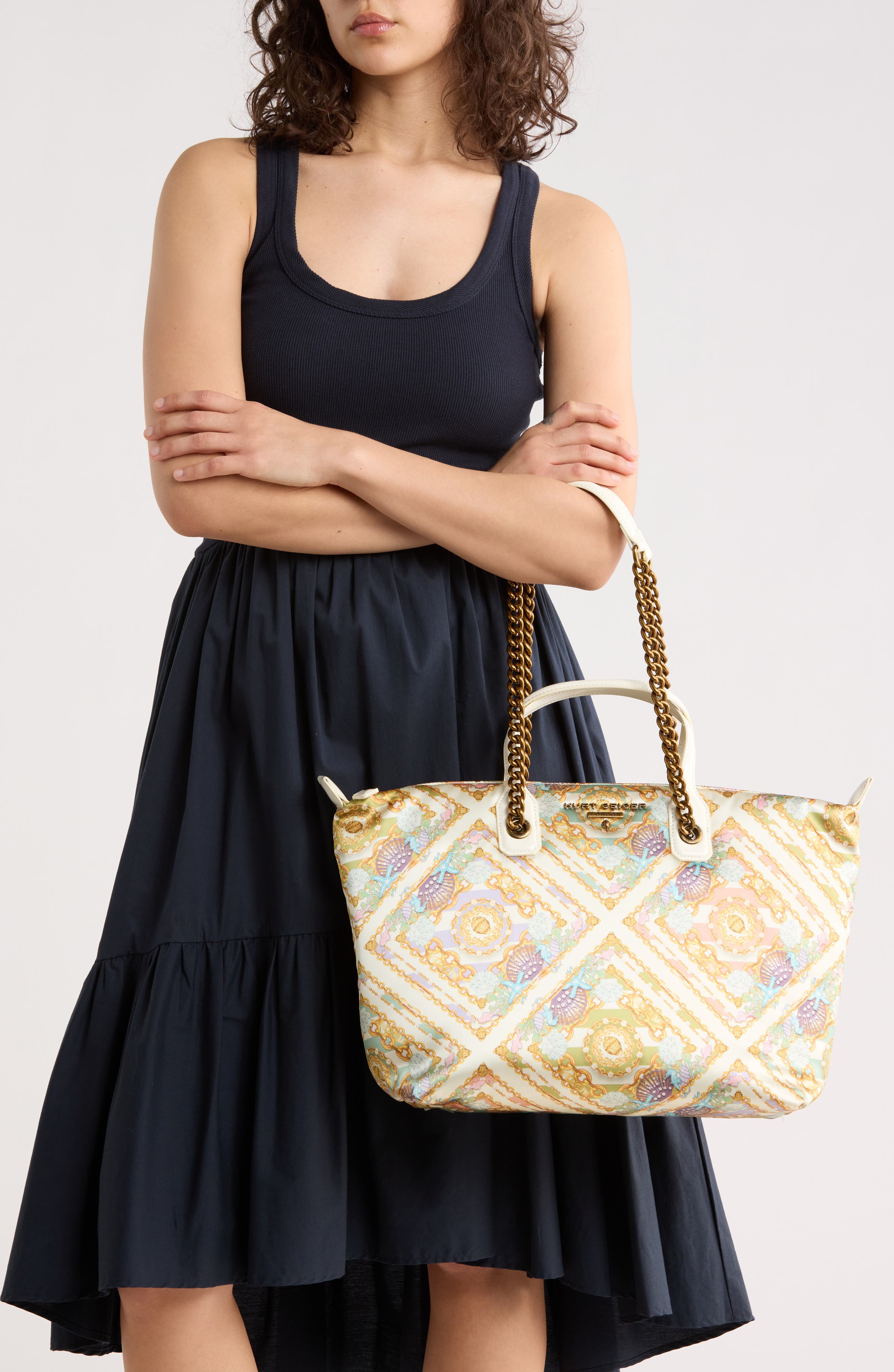 Kurt Geiger London Portobello Shopper Tote, Alternate, color, 