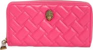Kurt Geiger London Kensington Zip Around Quilted Wallet