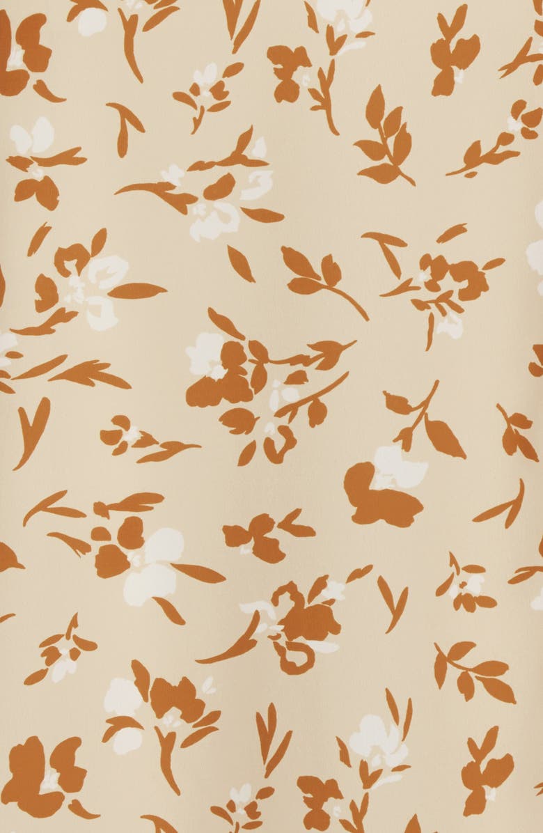 Willow Wendy Spaghetti Strap Midi Dress, Alternate, color, Cantaloupe