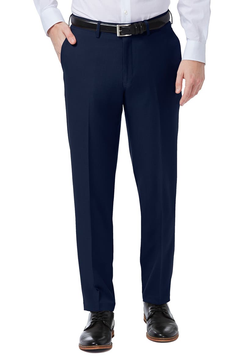 Haggar Premium Comfort Dress Pant Slim Fit, Main, color, BLUE