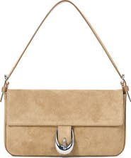 STAUD Harlow Suede Shoulder Bag