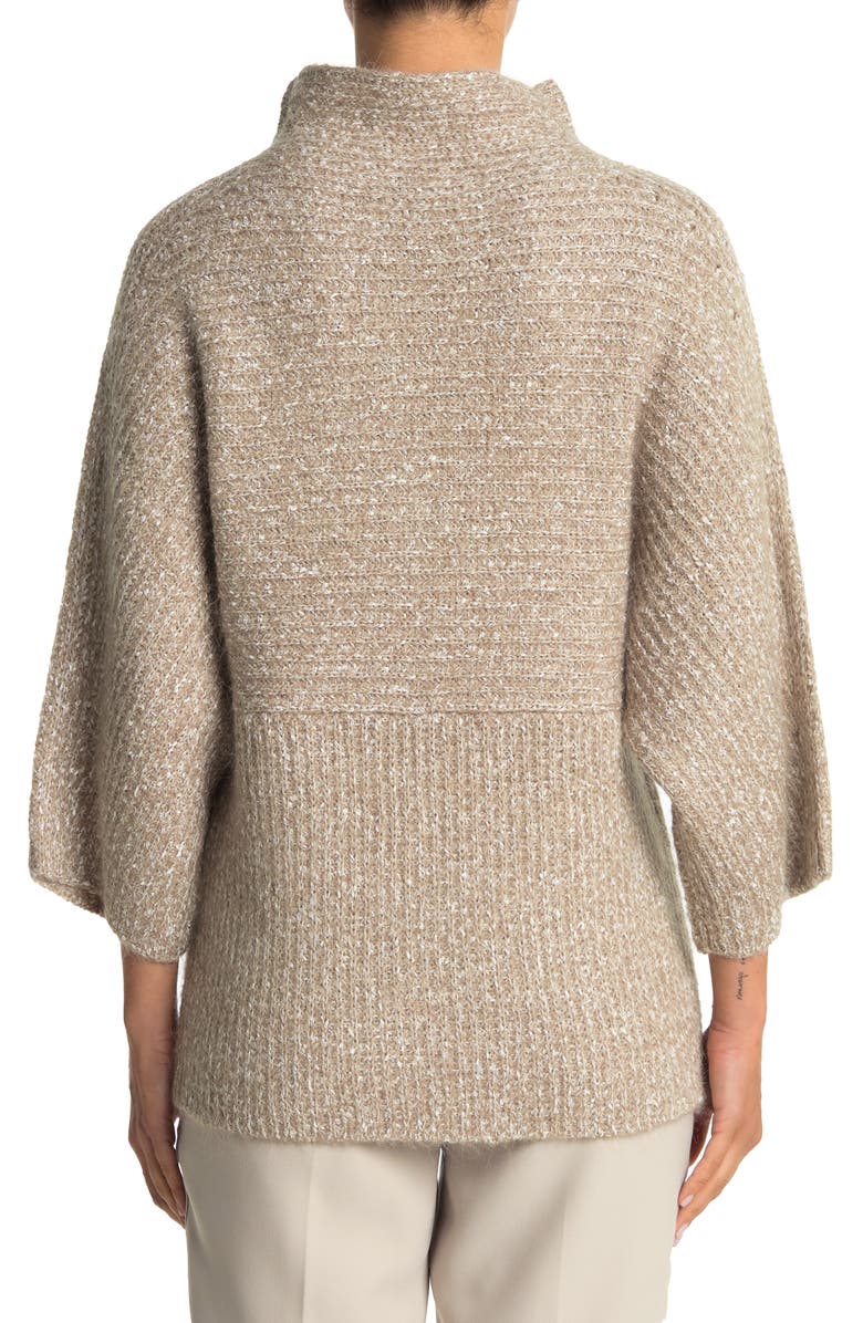 St. John Collection Half Gauge Knit Sweater, Alternate, color, 