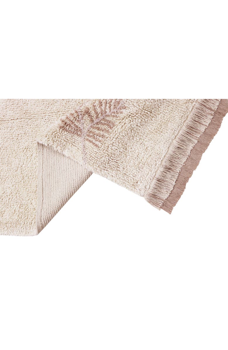 Lorena Canals Pine Forest Washable Cotton Rug, Alternate, color, Brown Tones