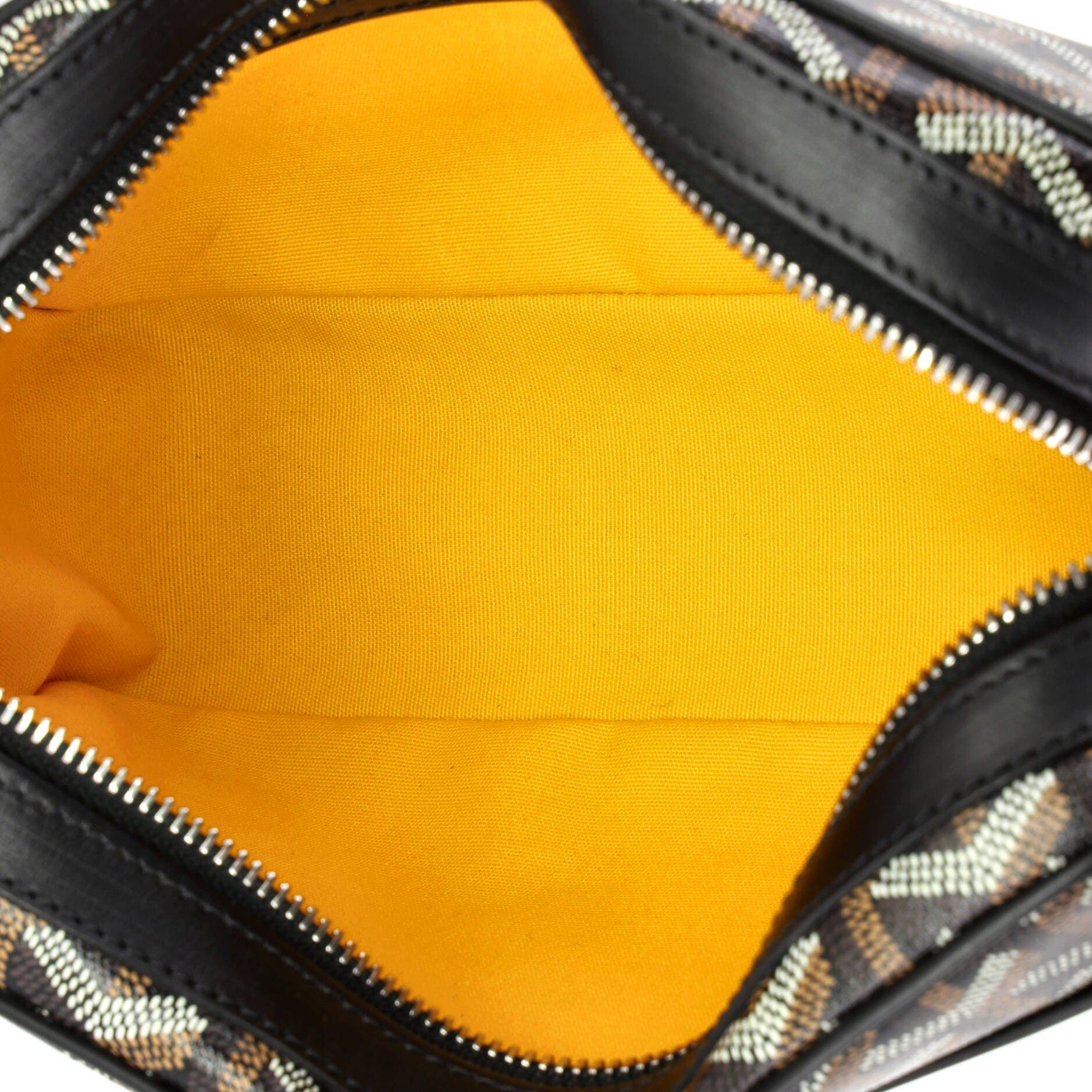Cap Vert Bag Printed Coated Canvas, Alternate, color, Black