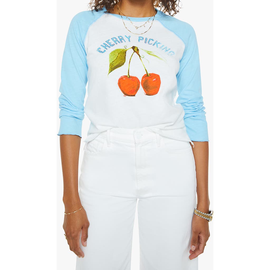 Shop Mother The Sporty Concert Cherry Picking Graphic Baseball T-shirt