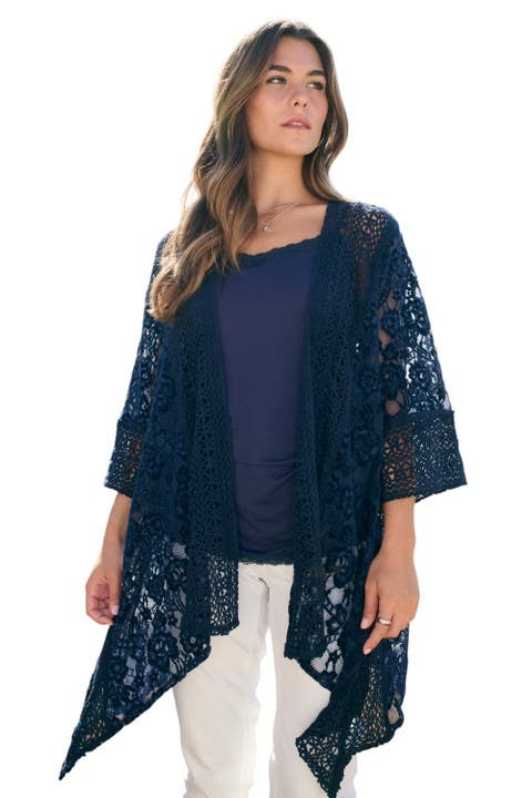 Lace Wrap Jacket (plus)