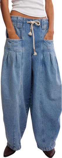 Margo Barrel Pull-On Jeans | Bergamot Margo Barrel Pull-On Jeans | Bergamot