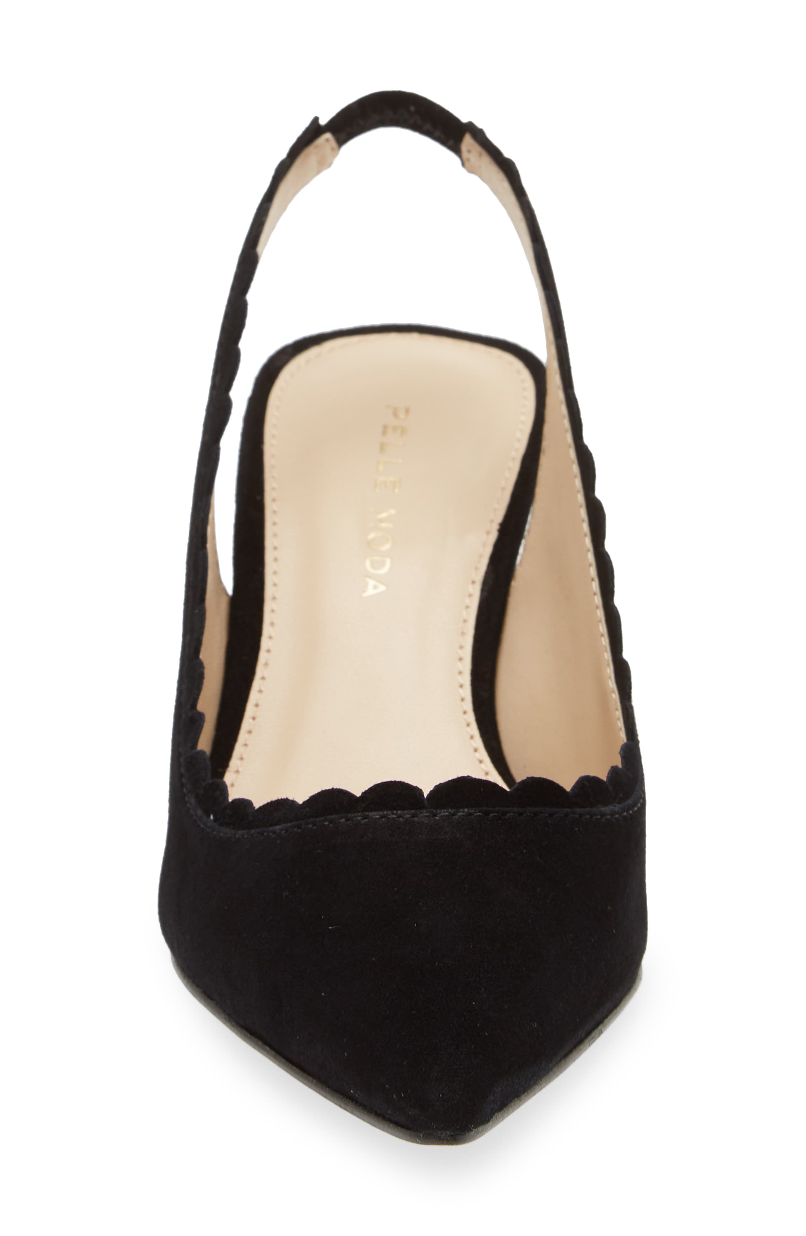 Pelle Moda Kelsa Slingback Pump, Alternate, color, Black