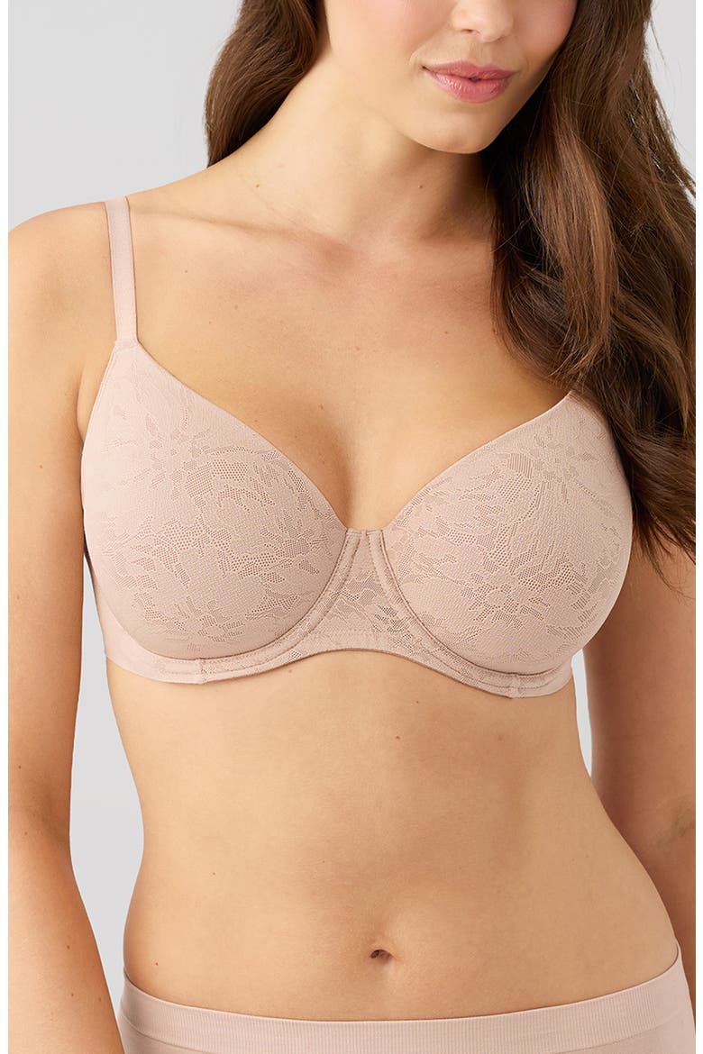 Taking Sides Smoothing Underwire T-Shirt Bra, Main, color, ROEBUCK