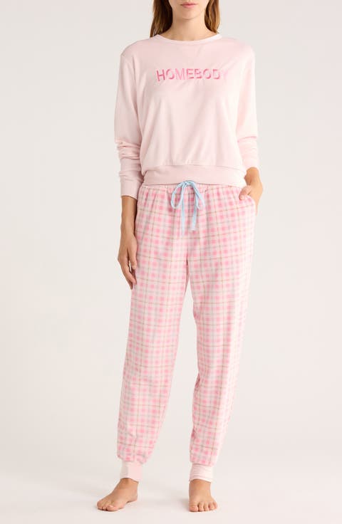 Cozy Velour Top & Joggers Pajamas