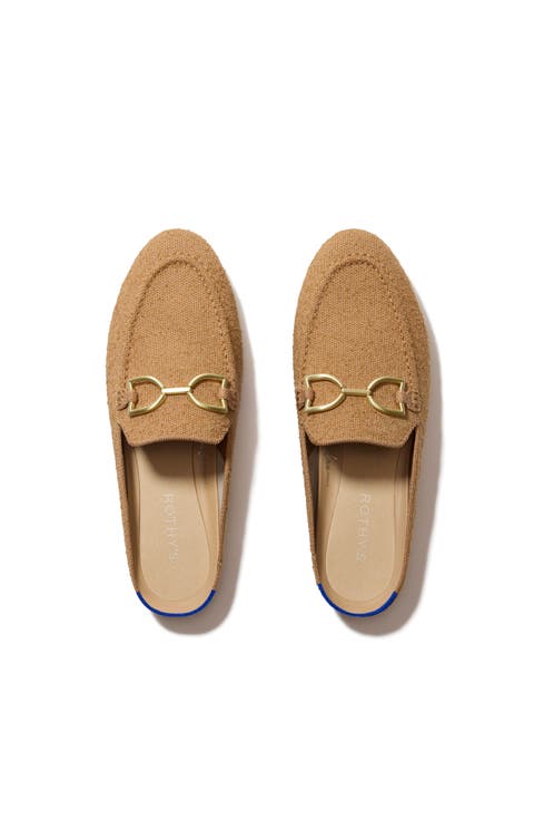 Double Bit Bouclé Loafer Mule (Women)