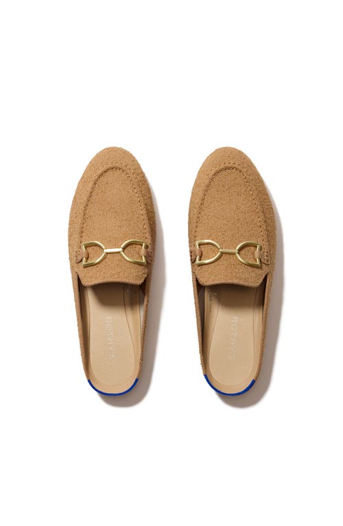 Rothys Rothy's Double Bit Bouclé Loafer Mule In Wren Boucle
