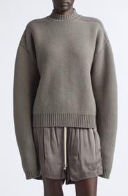 Rick Owens Tommy Wool Blend Sweater