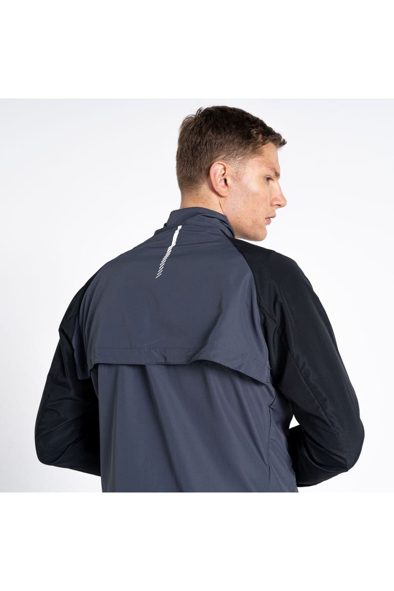 Oxidate Windshell Jacket, Alternate, color, Black and Ebony