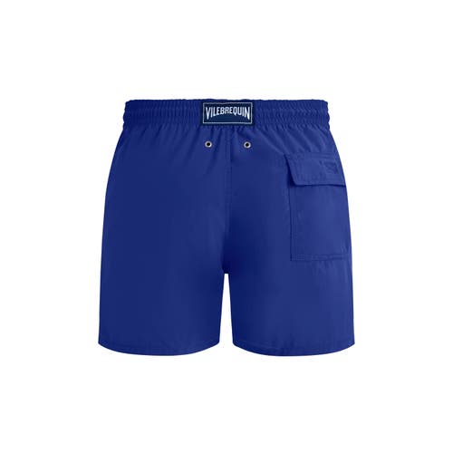 Vilebrequin Ronde Des Tortues Water-reactive Swim Trunks In Marrakech
