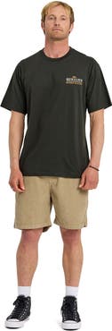 Quiksilver Waterman Off The Grid QMT0 Short Sleeve Shirt