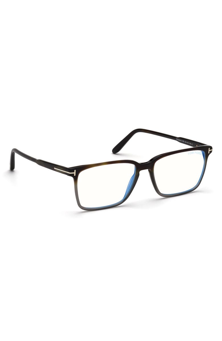 TOM FORD 54mm Blue Light Blocking Glasses, Alternate, color, 