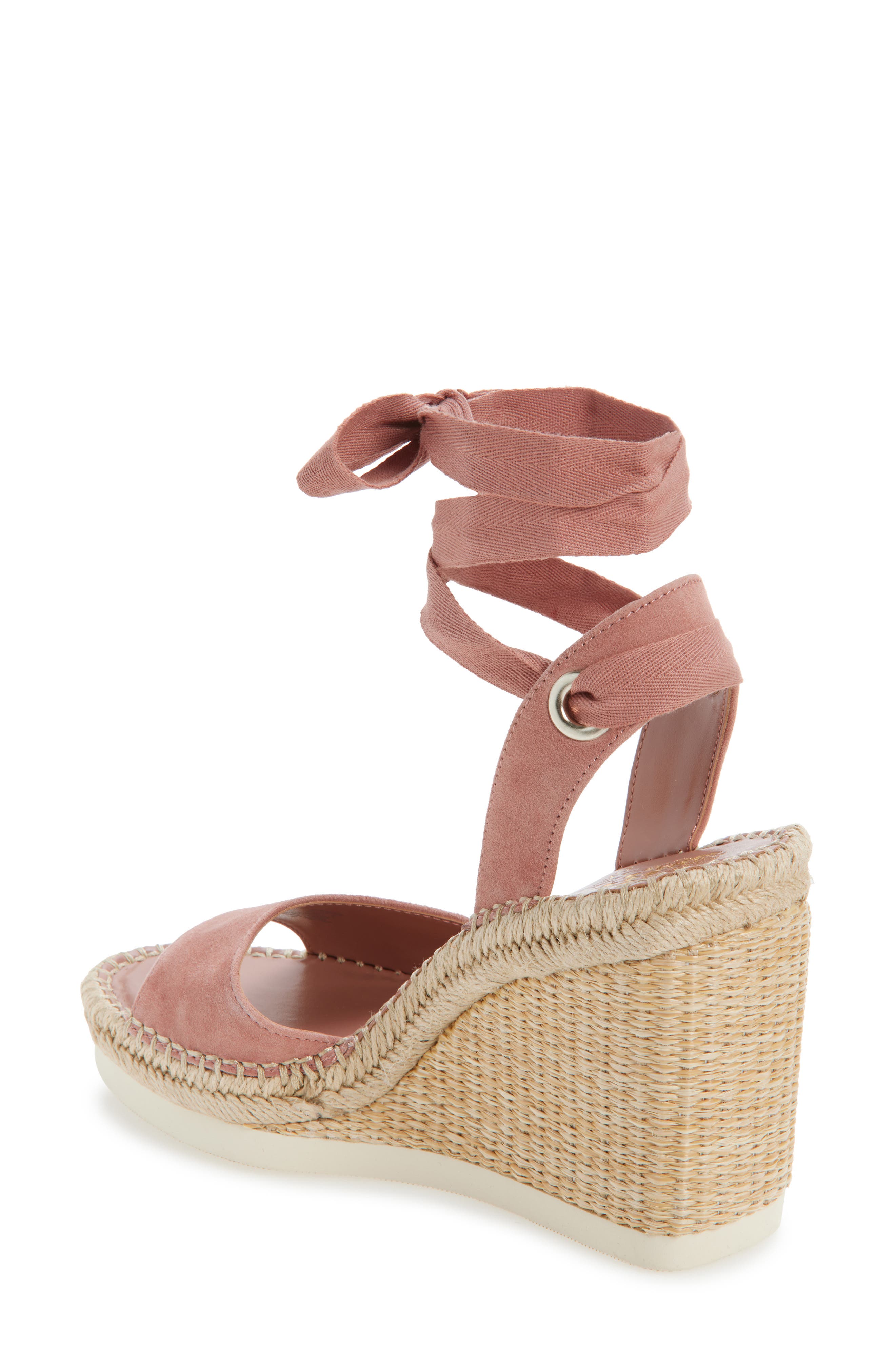 Vince Camuto Bendsen Wedge Sandal, Alternate, color, Dark Pale Pink