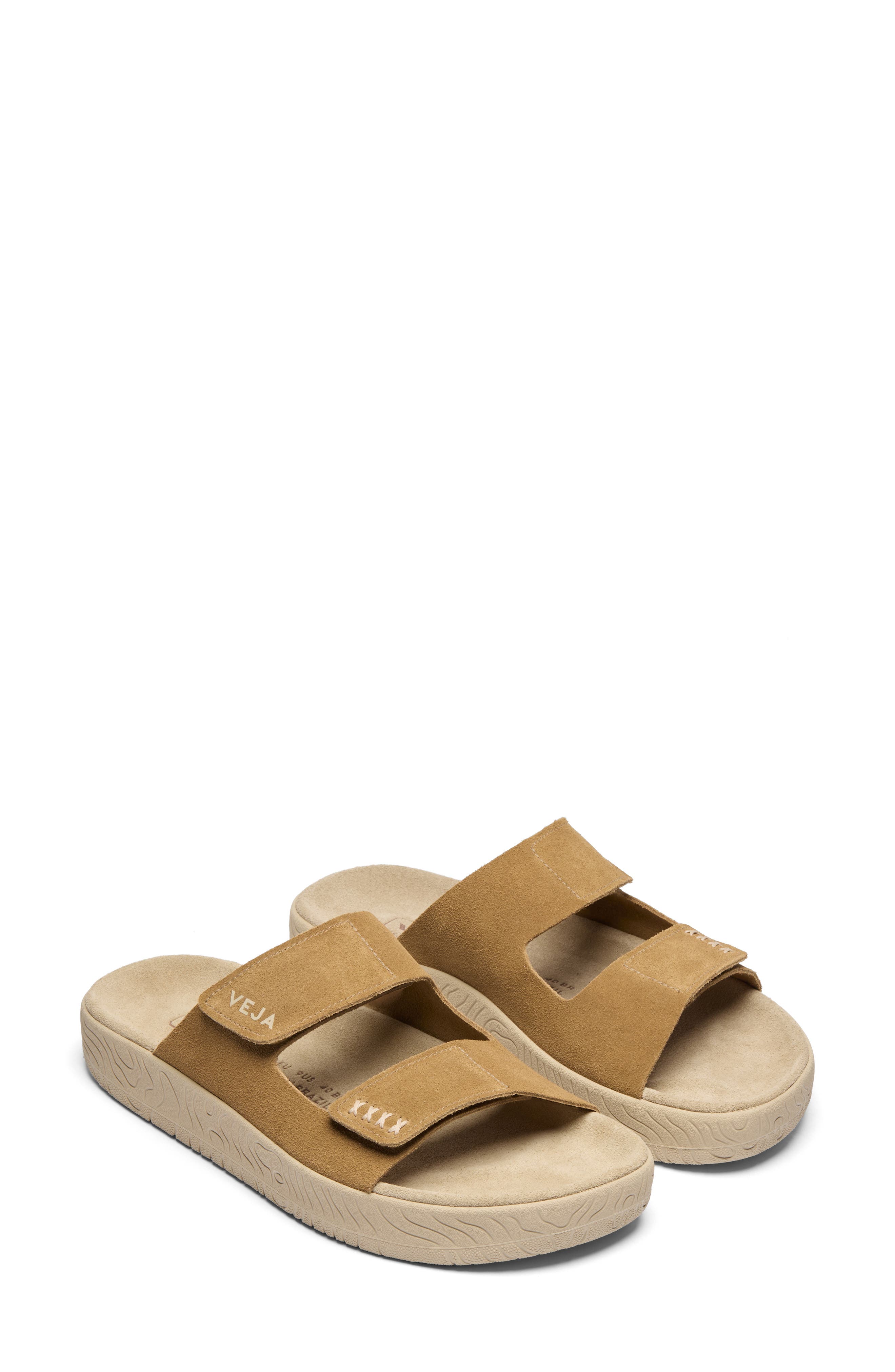 Veja Etna Slide Sandal, Main, color, Tent Almond
