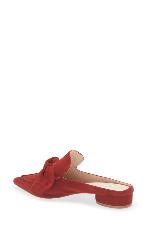 Koko + Palenki Piet Bow Mule In Red