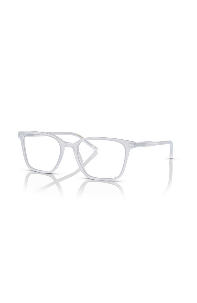 Dolce&Gabbana 54mm Square optical glasses, Main, color, Transparent