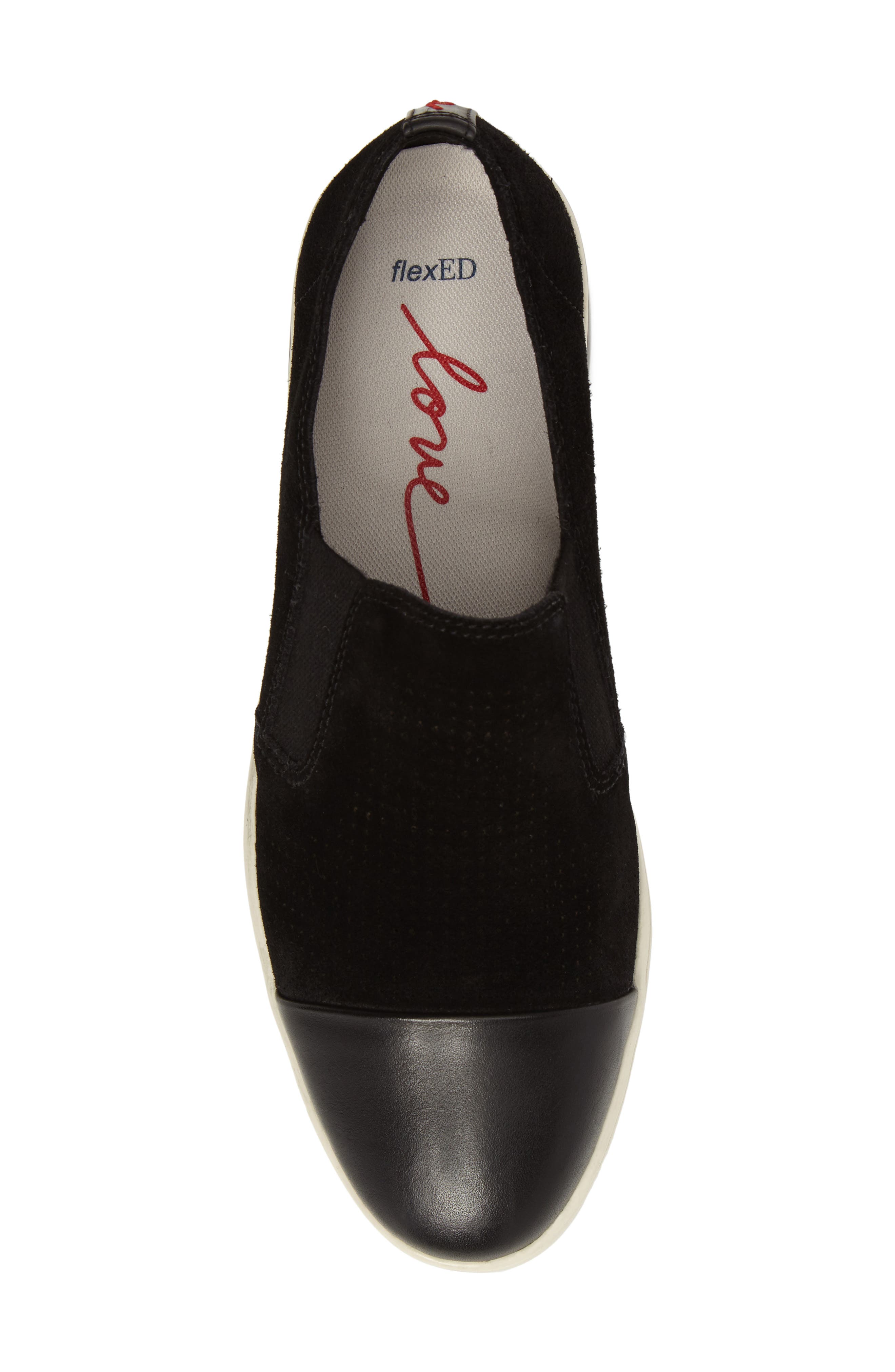 ED Ellen DeGeneres Aviana Cap Toe Slip-On Sneaker, Alternate, color, 