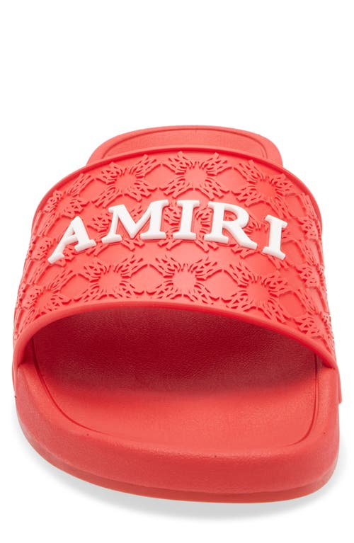 Amiri Ma Quad Embossed-logo Slides