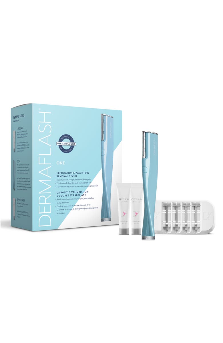 DERMAFLASH ONE Dermaplane Exfoliation Device, Alternate, color,