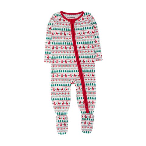Modal Blend One Piece Footie Pajamas