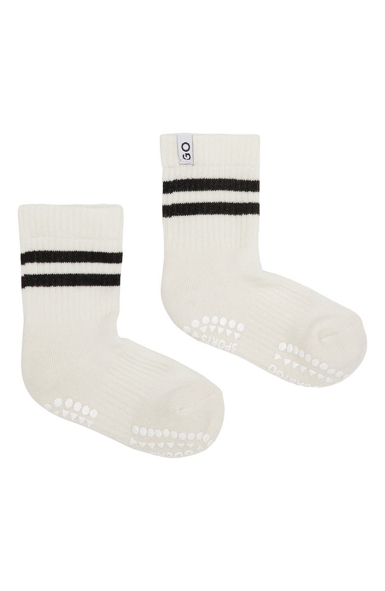 Go Baby Go Non-Slip Sports Socks - Organic Cotton, Main, color, 