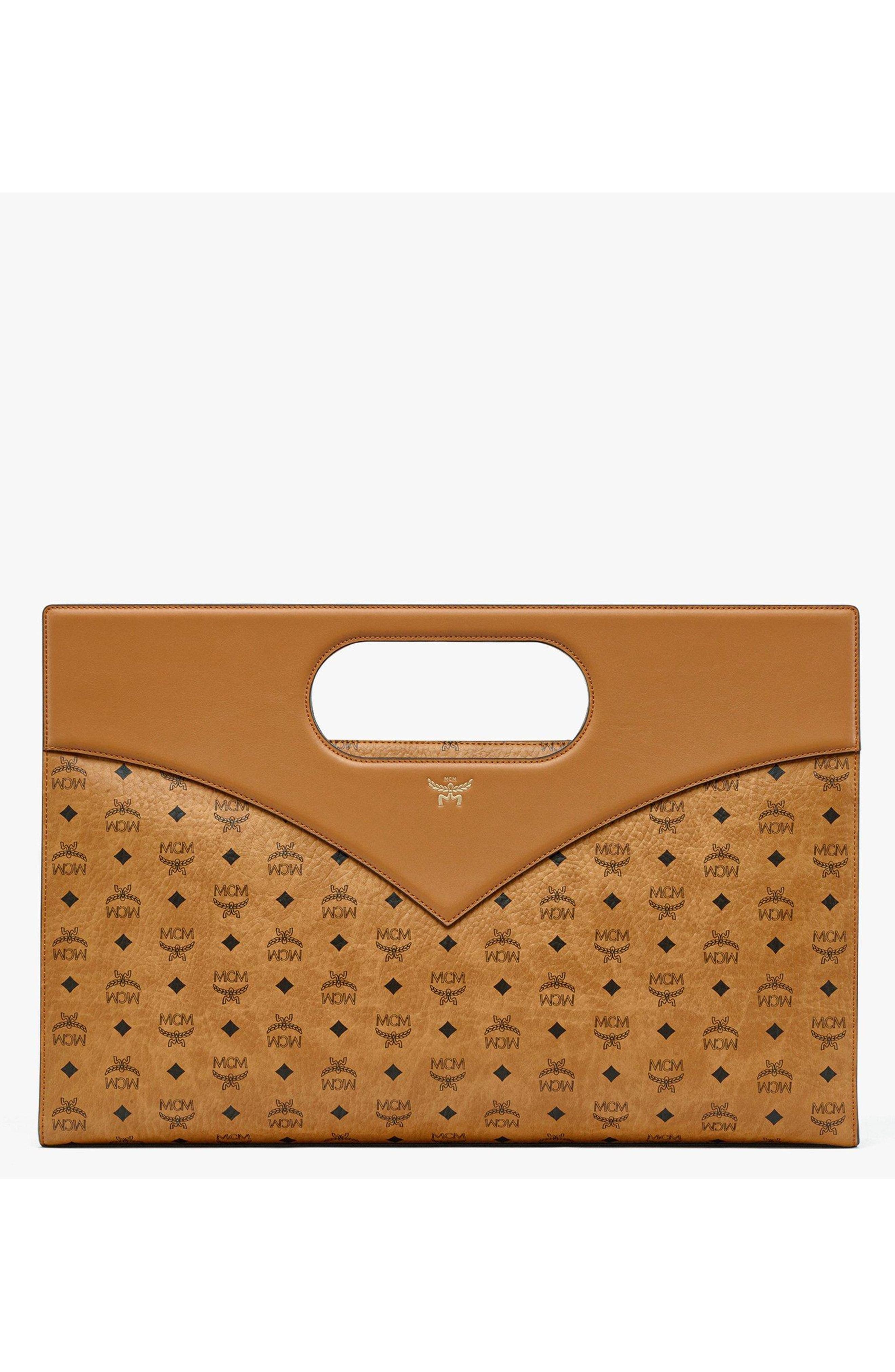 MCM Diamond Bag in Visetos Leather Mix, Main, color, 