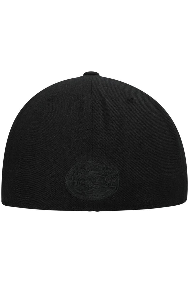 Men's Top of the World Florida Gators Black On Black Fitted Hat, Alternate, color, Black