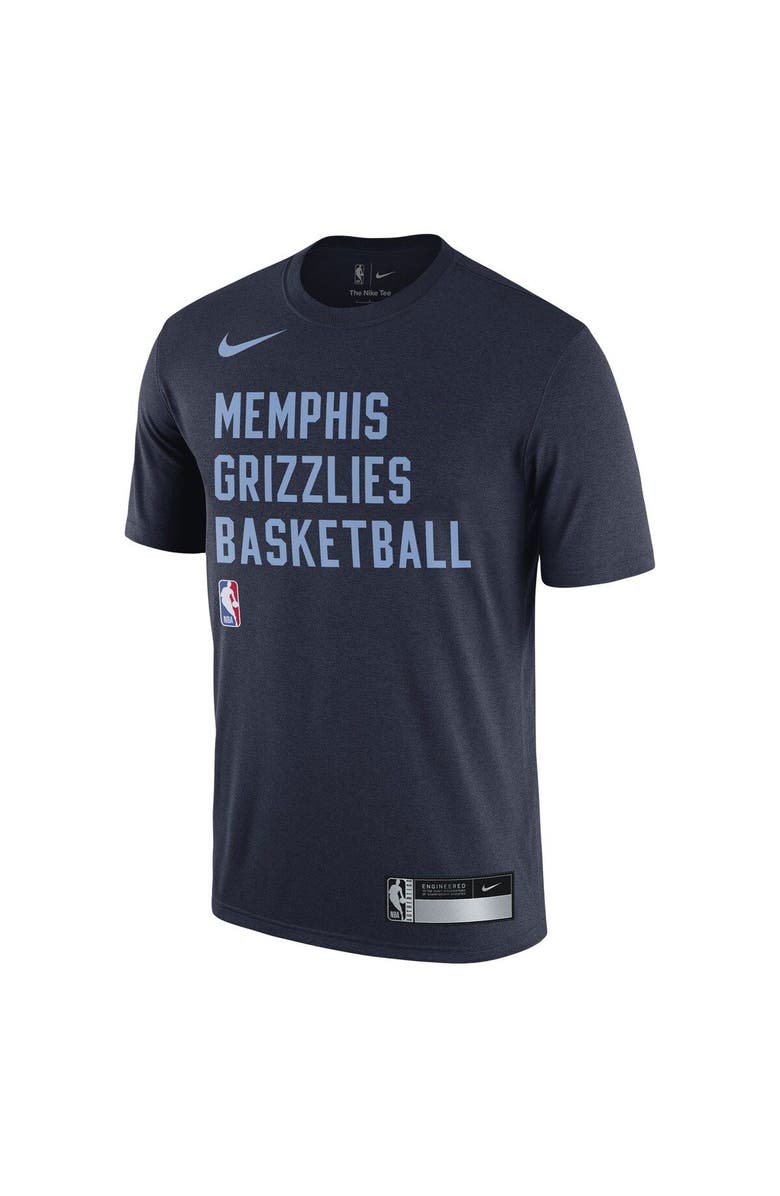 Nike Men's Nike Navy Memphis Grizzlies 2023/24 Sideline Legend Performance Practice T-Shirt, Alternate, color, Navy