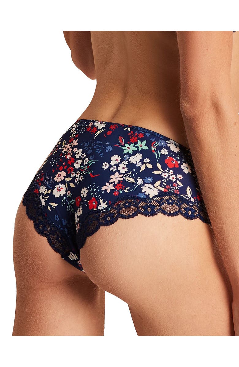Adore Me Kati Hipster Panties, Alternate, color, Floral Blue