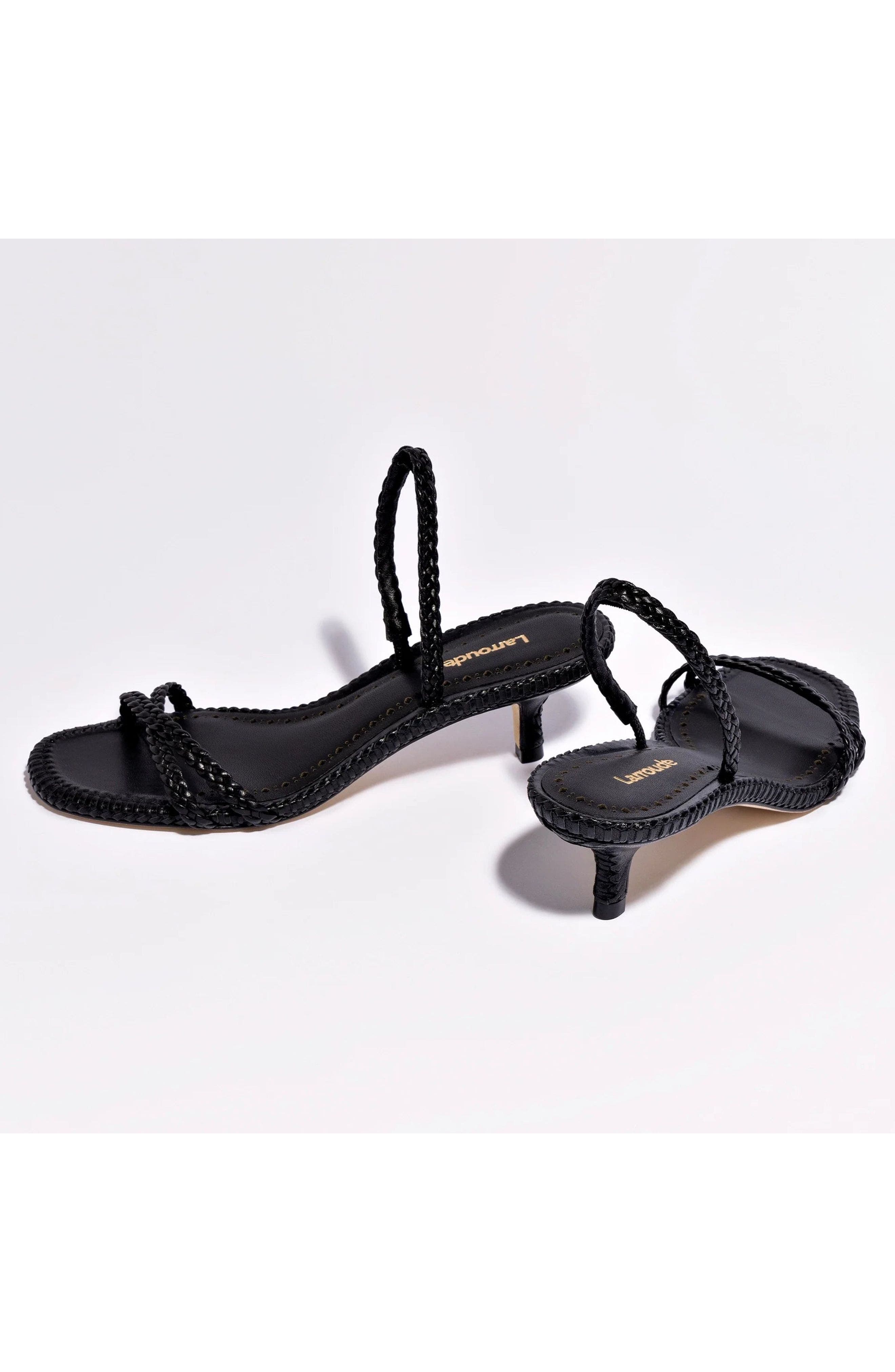 Mini Annie Sandal, Alternate, color, Black